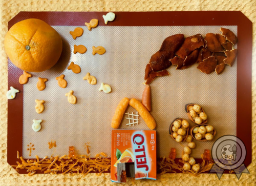 Winner: <br>+ Creativity Badge <br>Jell-o, orange you hungry?!